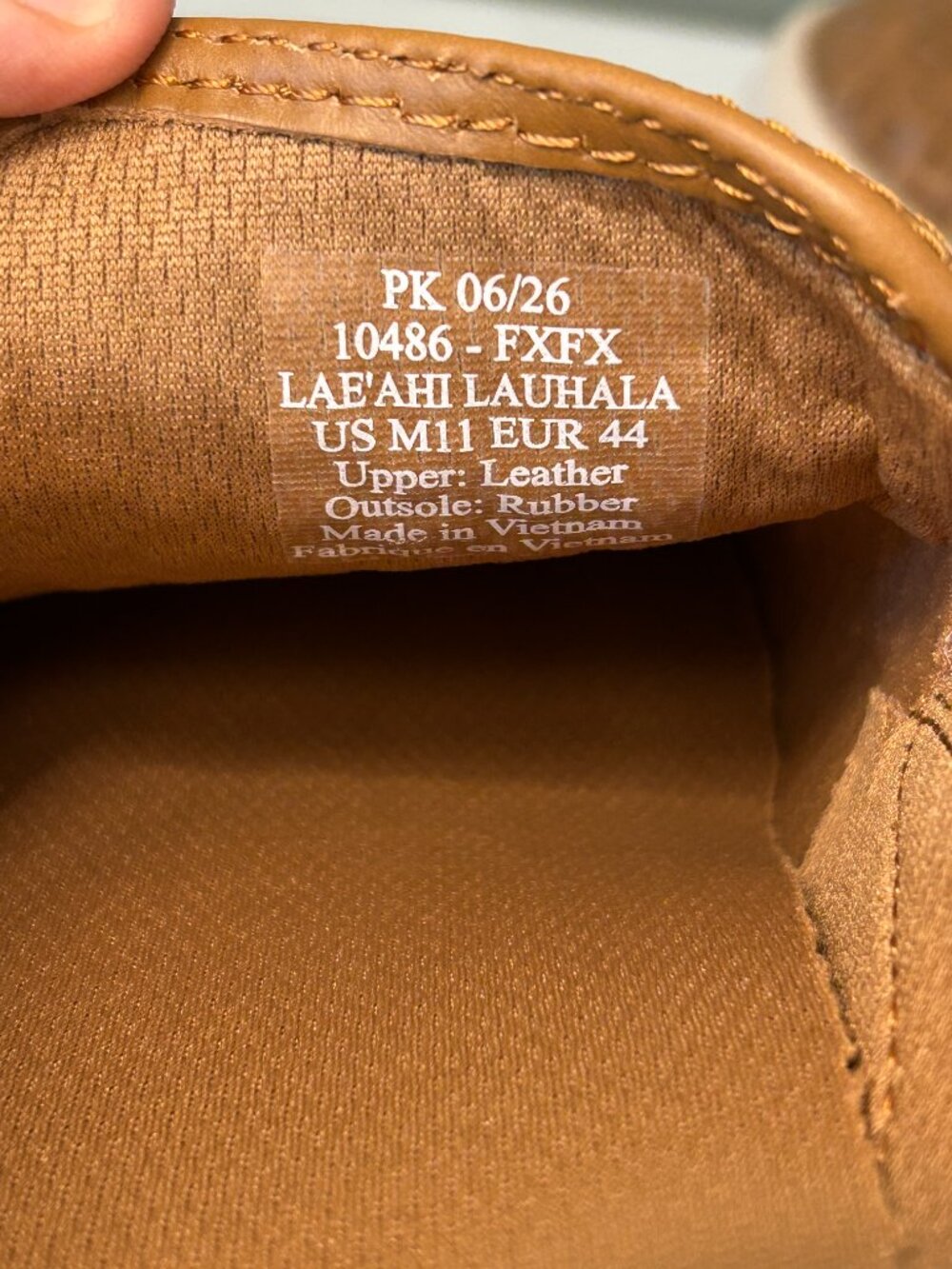 Olukai Men's Lae‘ahi Lauhala Woven Leather Shoes - Picture 11 of 16
